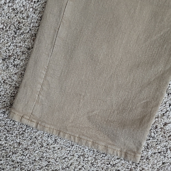 Ralph Lauren Sz 34/30 VERICK Slim Straight Khaki Jeans - Picture 3 of 16